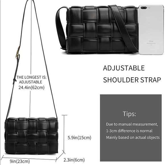 Cute Woven Crossbody Handbag - Picture 3 of 4